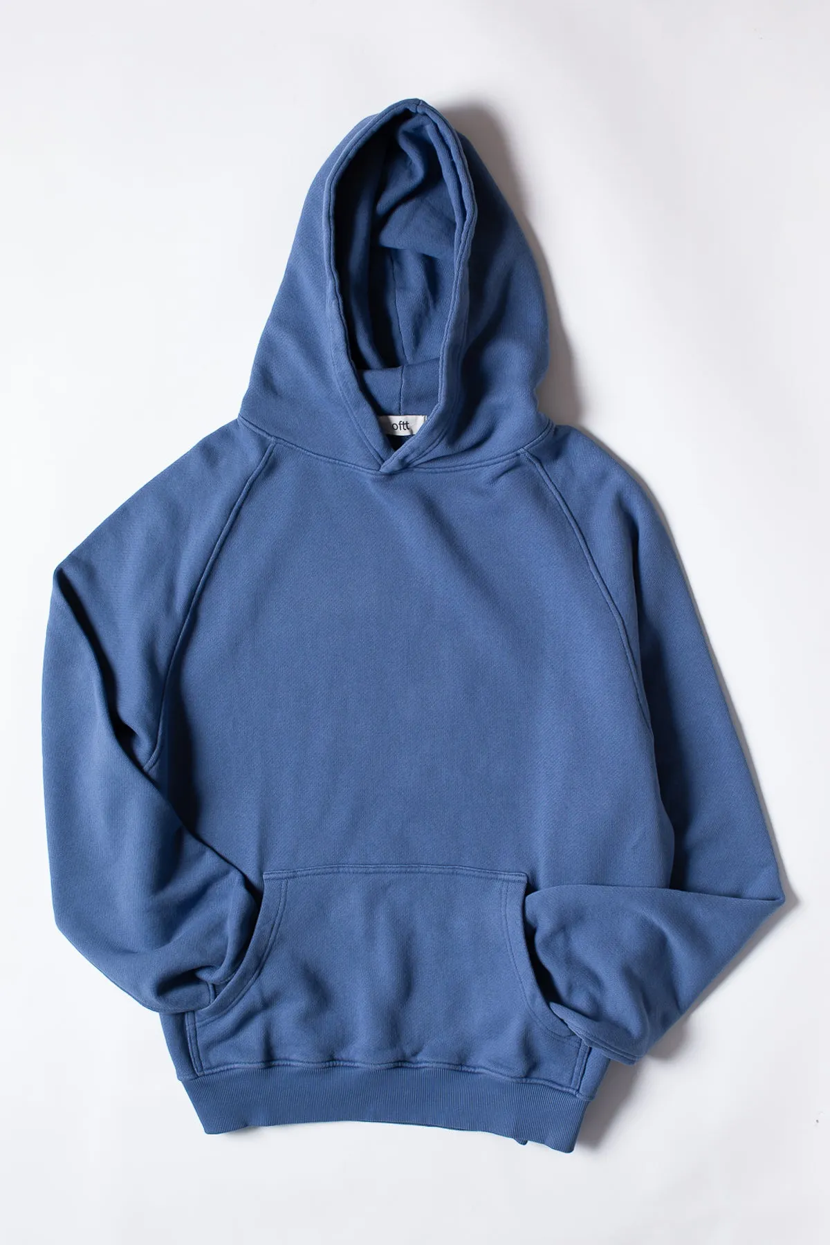 03 / Oftt Heavyweight Hooded Sweatshirt / Blue