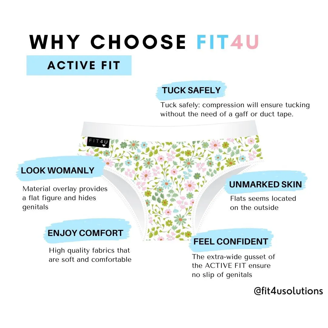 Active FIT - Spark Romance -transgender MTF underwear