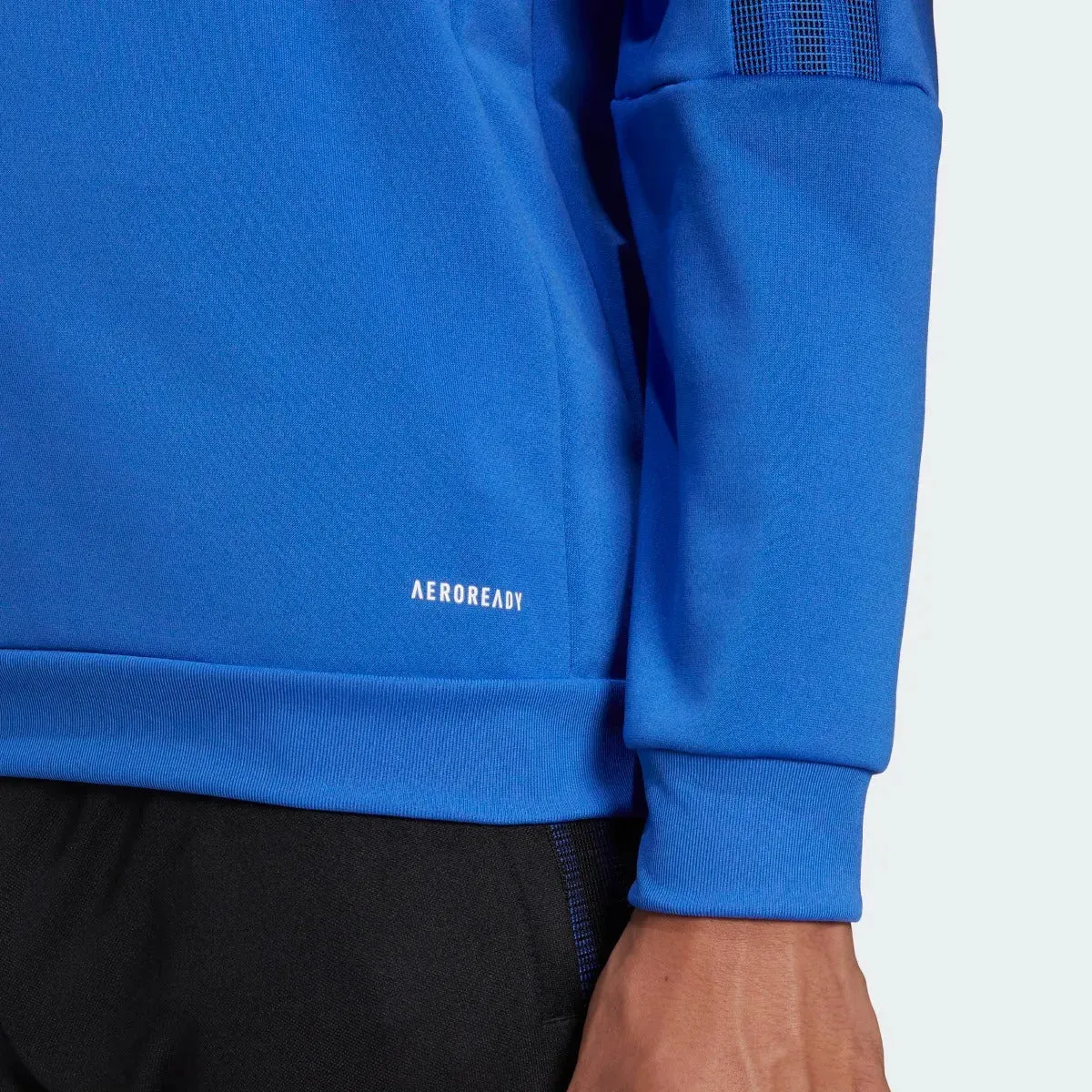 adidas 21-22 Real Madrid Track Hoodie - Hi Res Blue