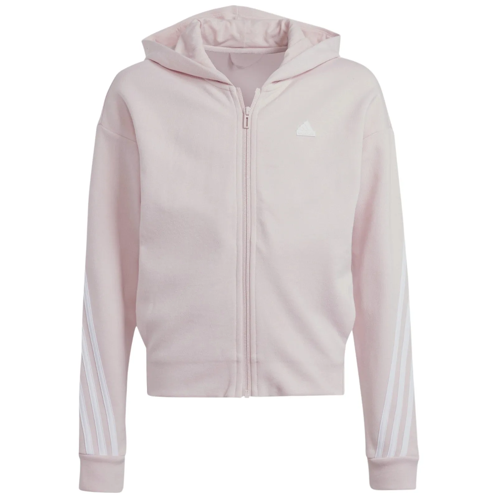 adidas Future Icons 3-Stripes Girls Full Zip Hoodie