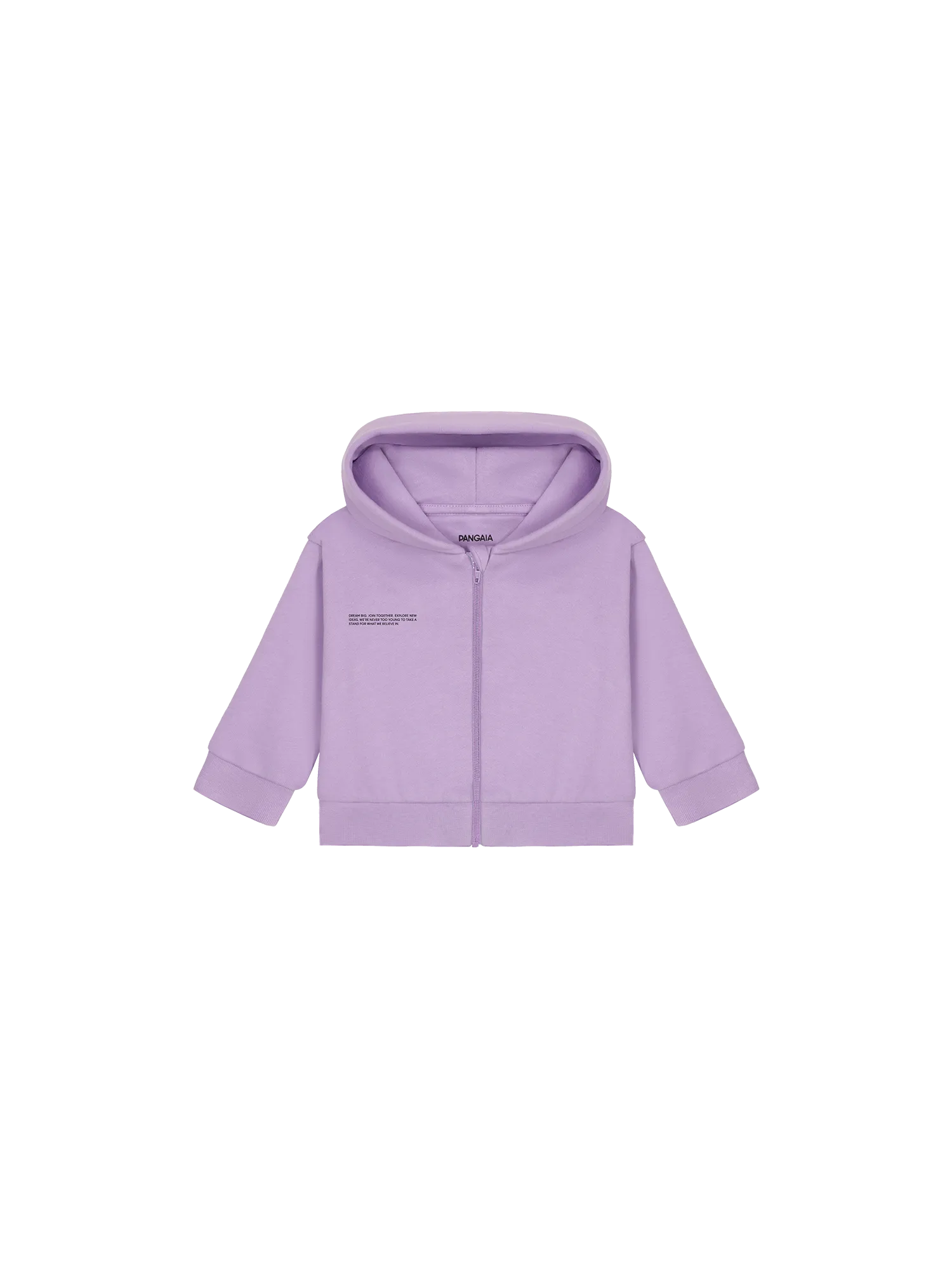 Baby 365 Midweight Zip Up Hoodie—orchid purple