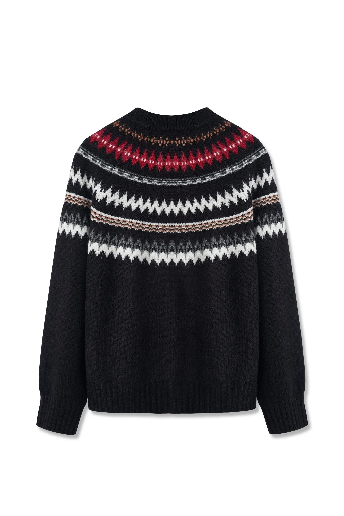 Black FairIsle Sweater