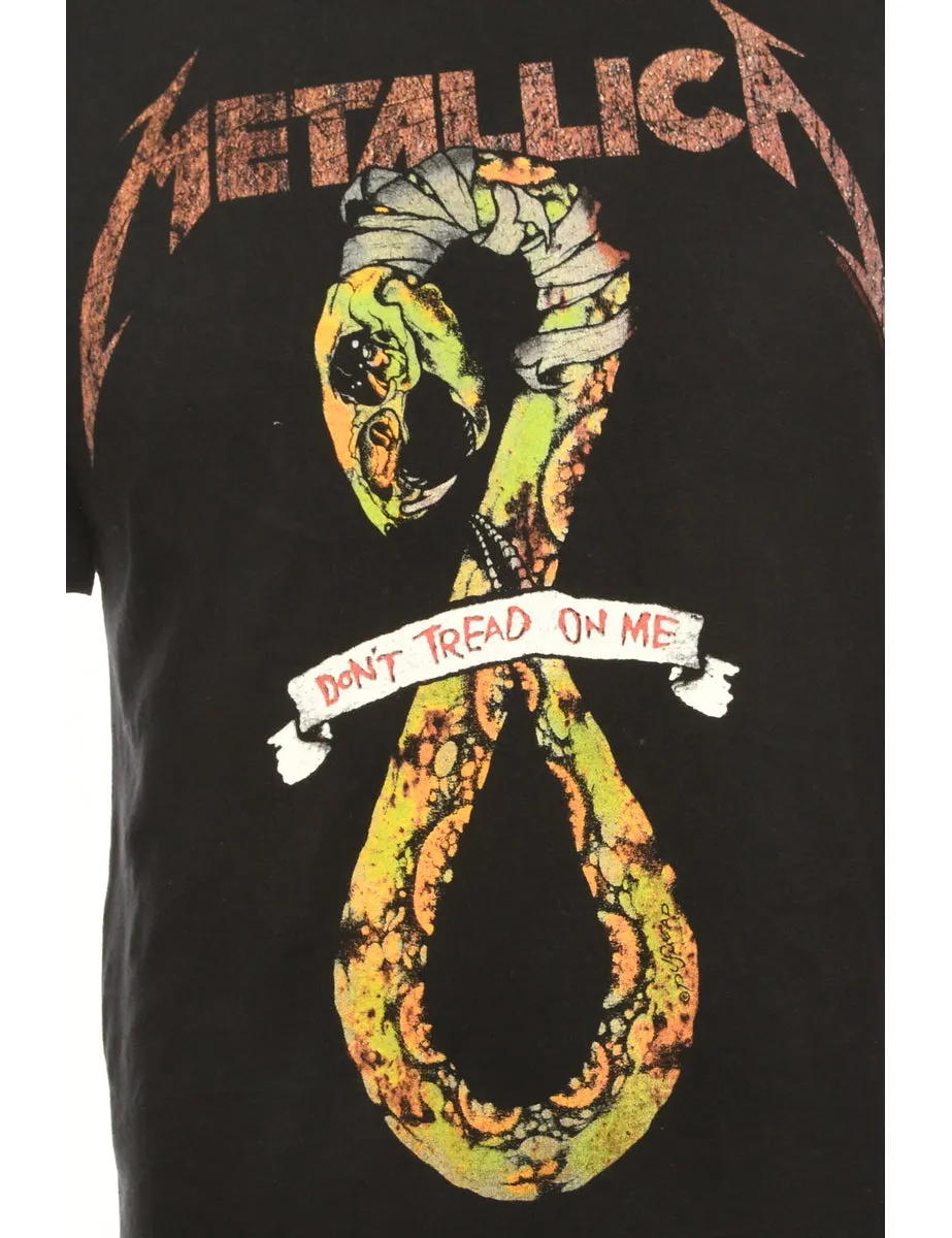 Black Metallica Animal T-shirt - XS