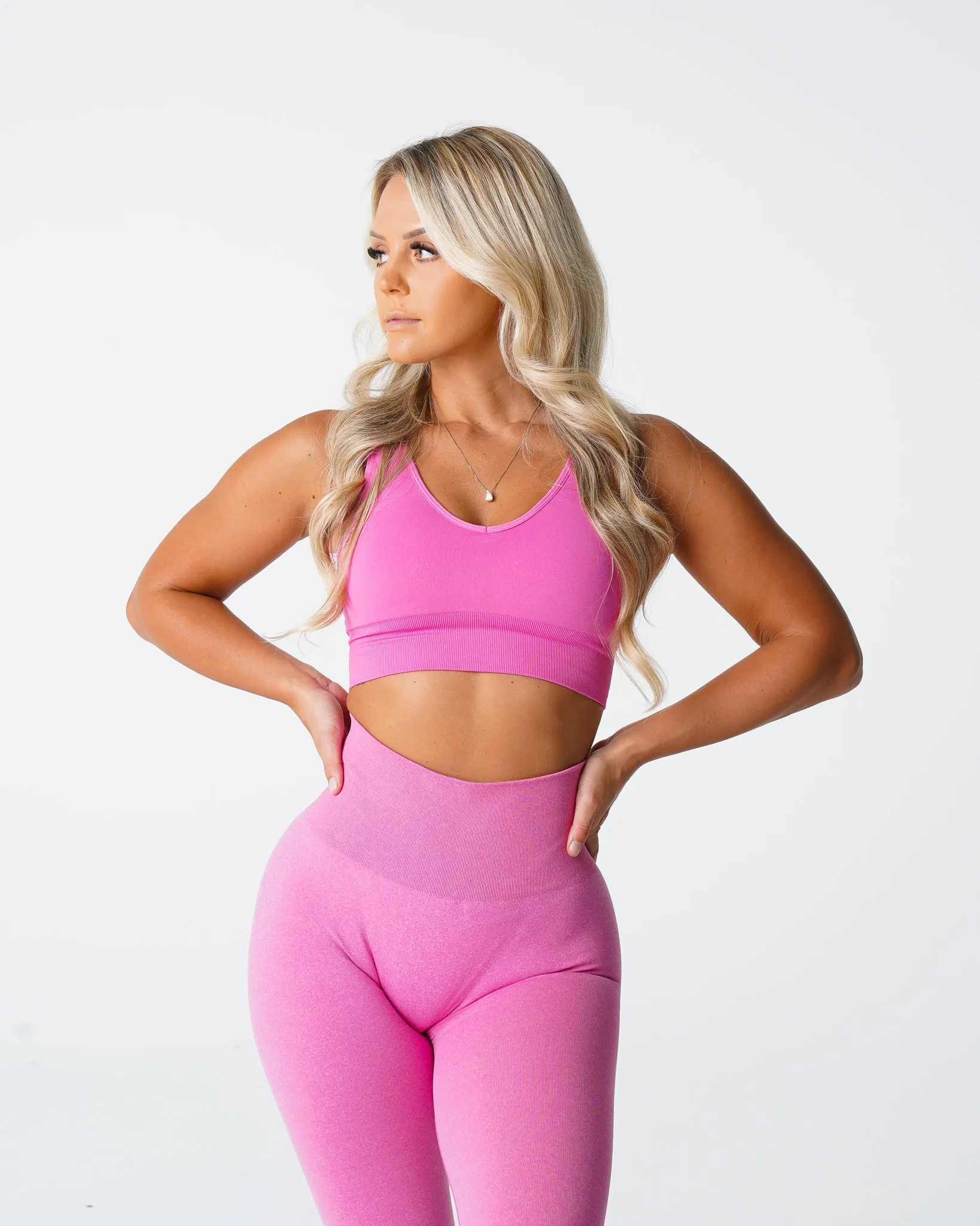 Bubble Gum Pink Elevate Seamless Bra