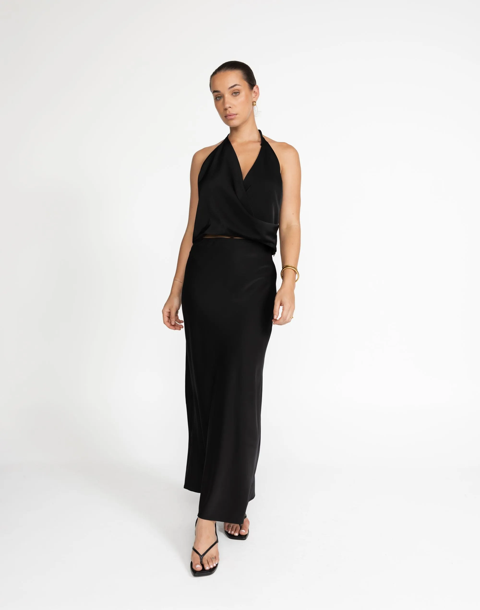 Cabaret Maxi Skirt (Black)