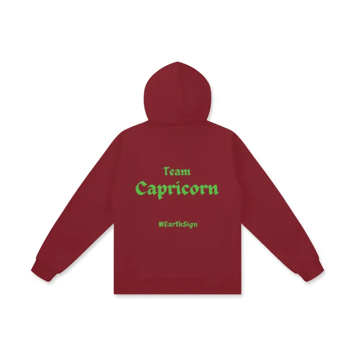 Capricorn Men's Cotton Zip Hoodie