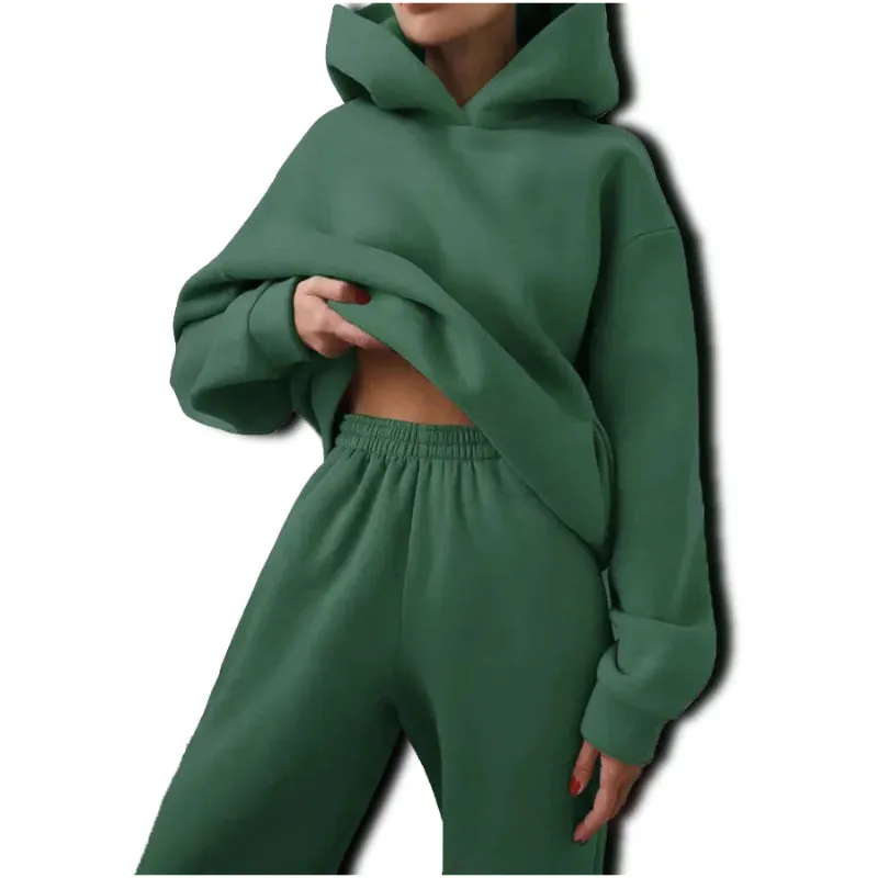 Elegant Midnight Lounge Hoodie