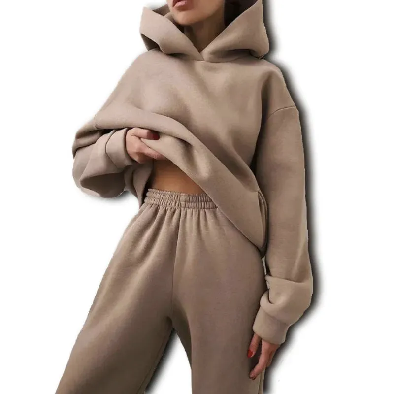 Elegant Midnight Lounge Hoodie