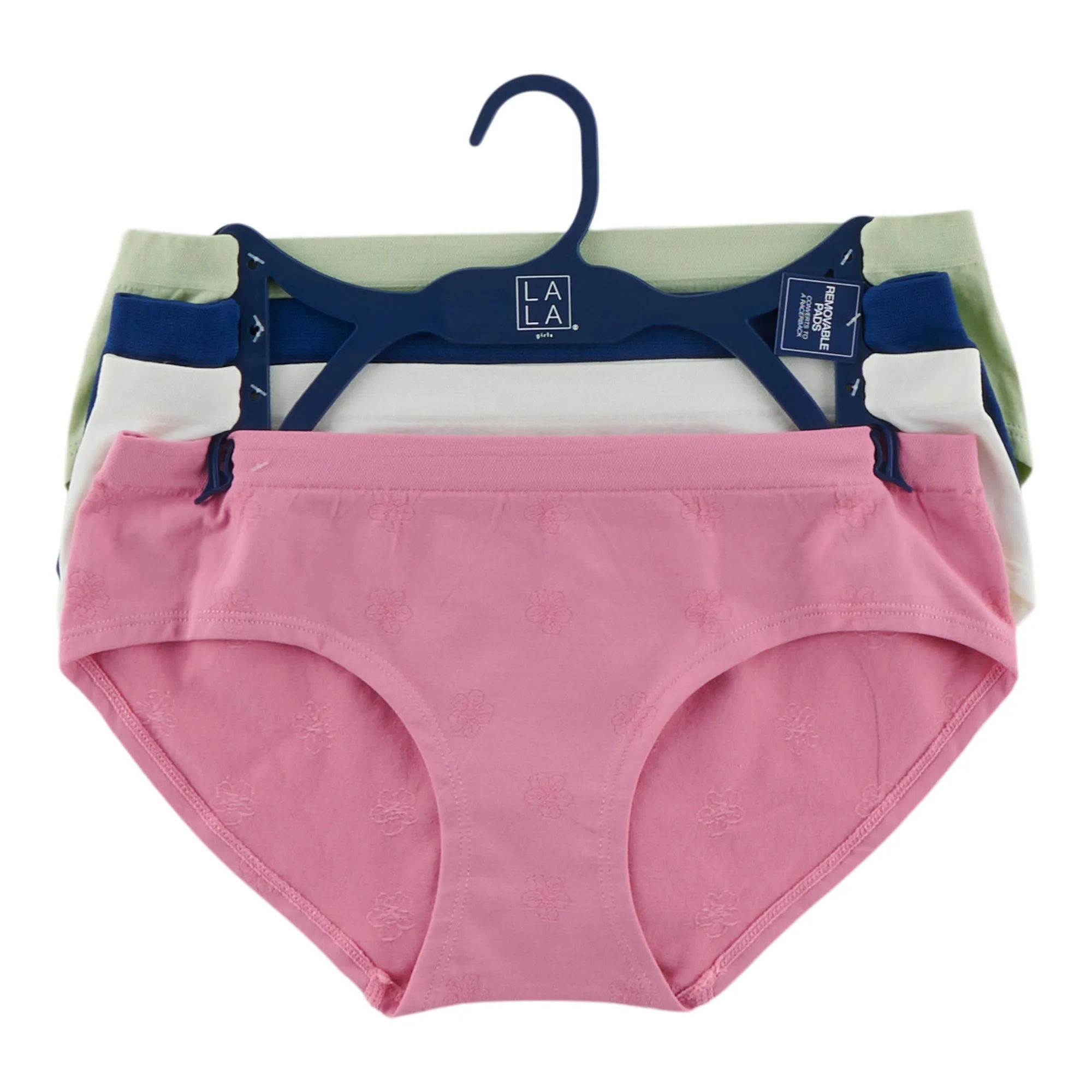 Girl's Seamless Hipster, 4-Pack