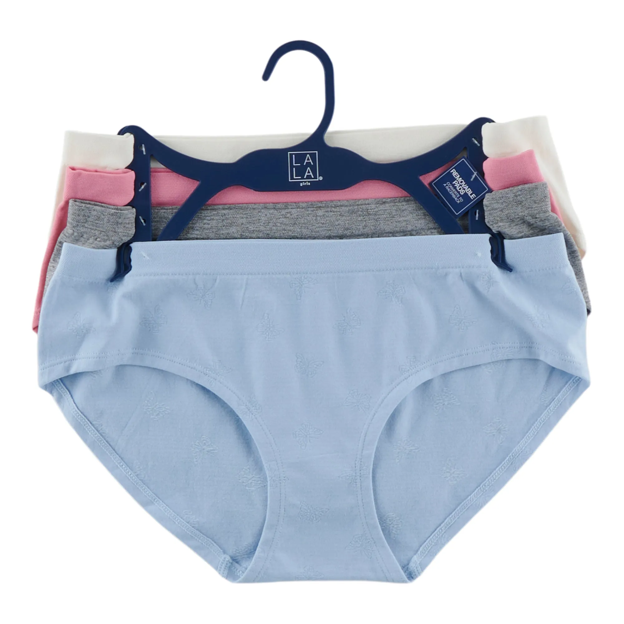 Girl's Seamless Hipster, 4-Pack