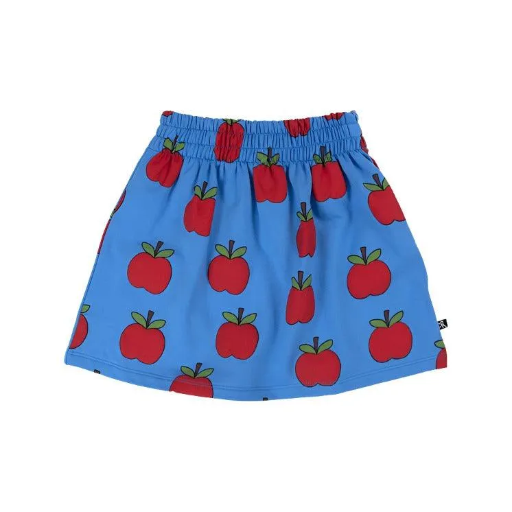 Girls Skirt | Skirt- French Terry- Apple | Carlijnq