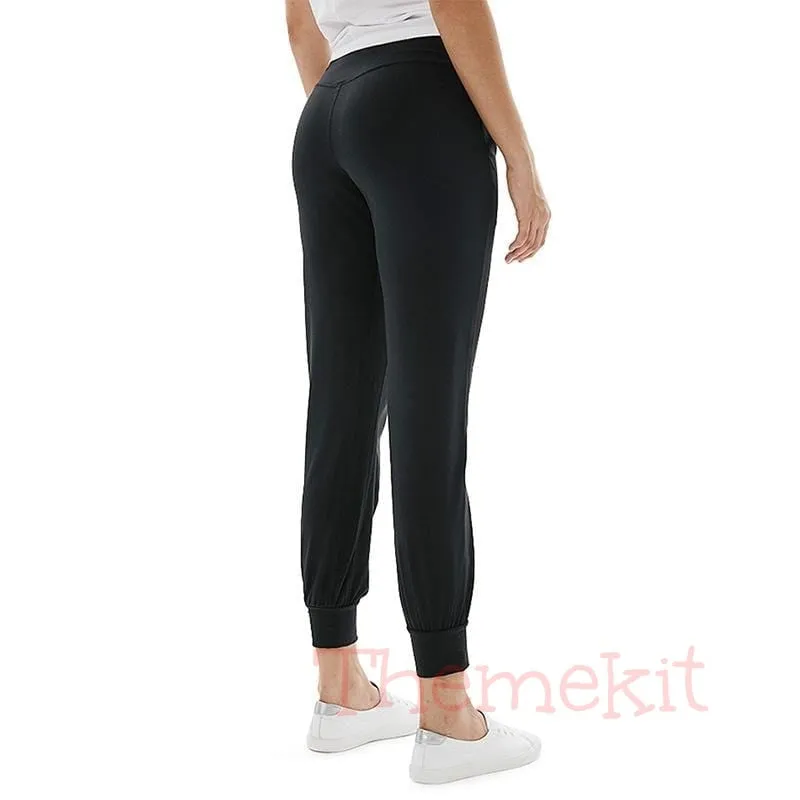 High Waist Slim Jogging Pants