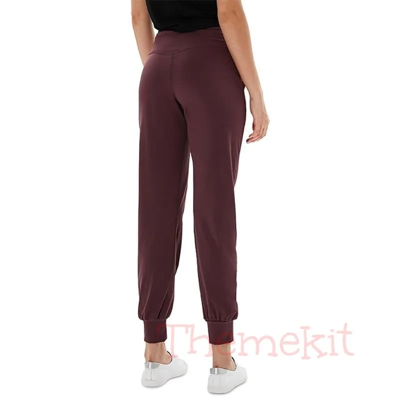 High Waist Slim Jogging Pants
