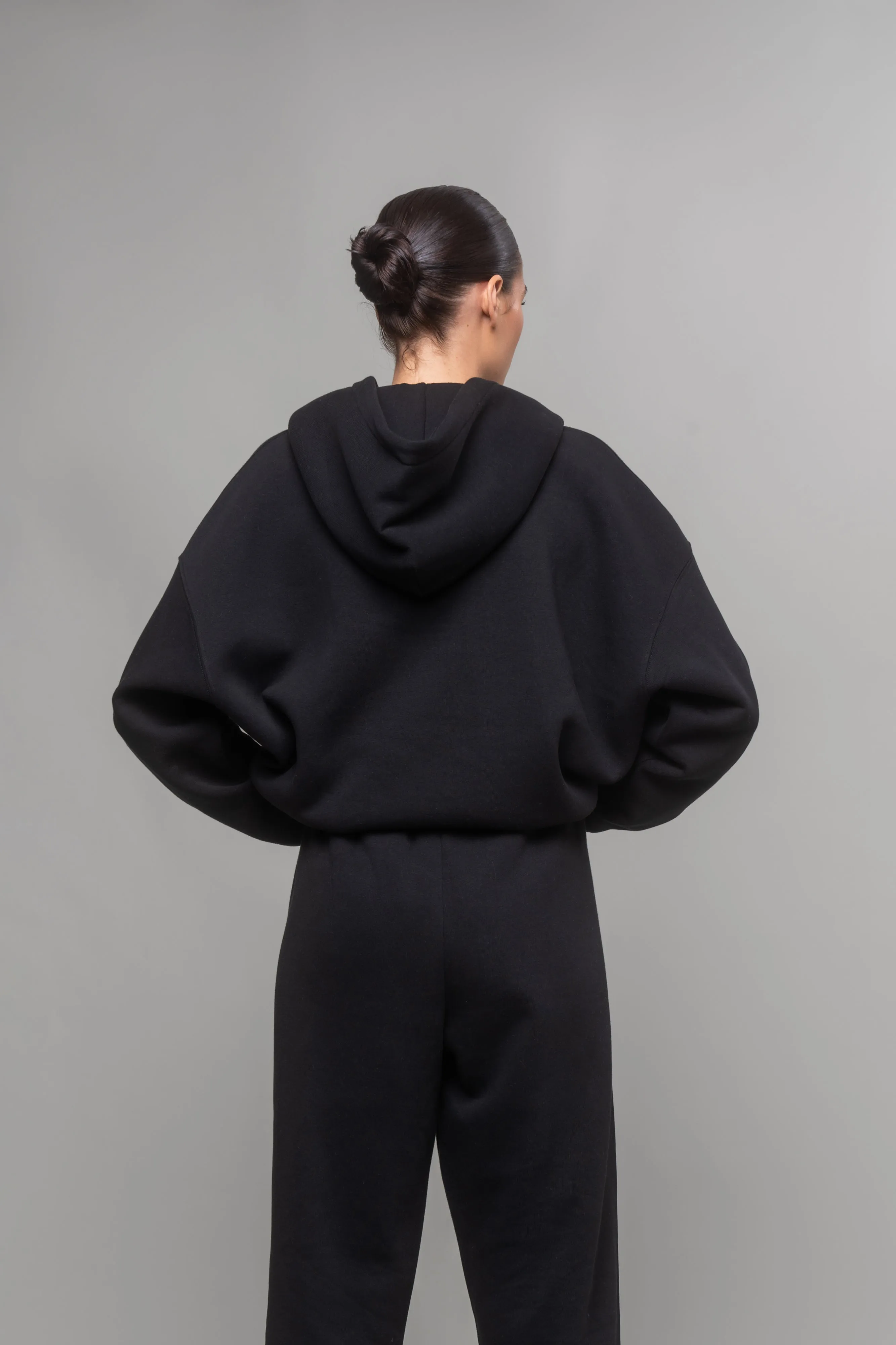 Hometown Black Zip Hoodie