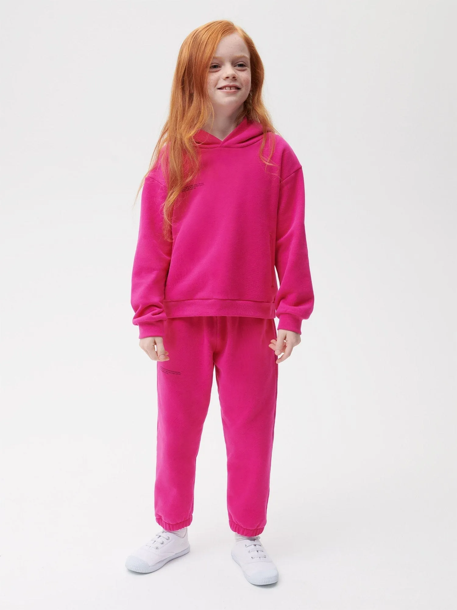 Kids' 365 Midweight Hoodie—foxglove pink