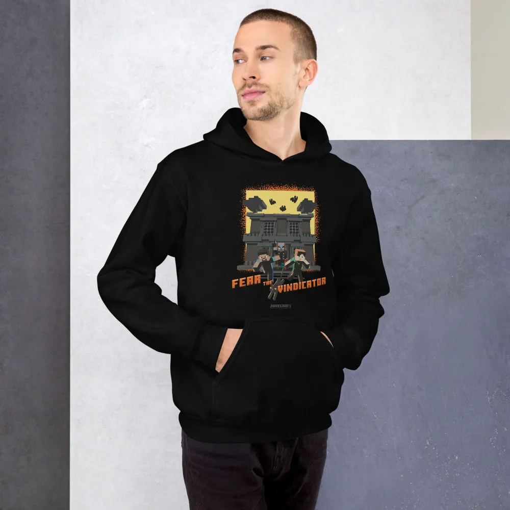 Minecraft Fear The Vindicator Adult Hoodie