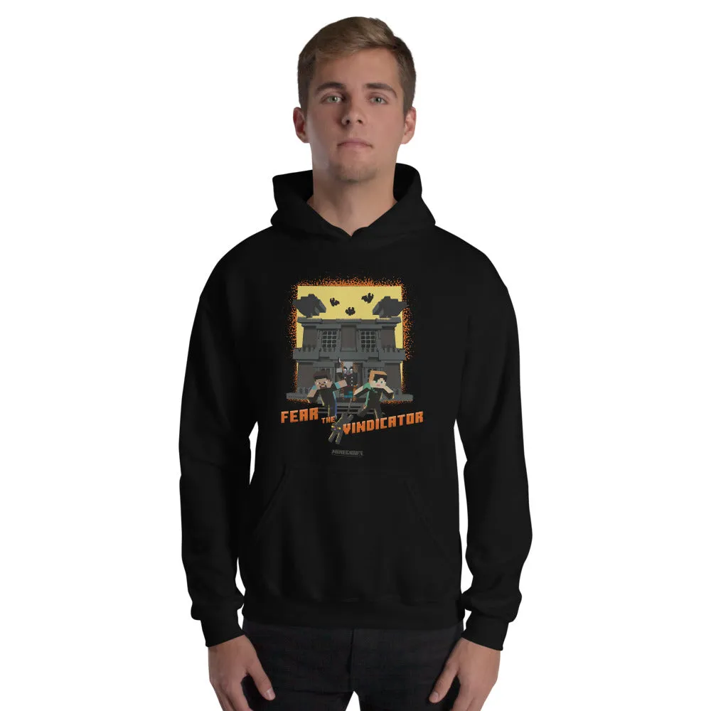 Minecraft Fear The Vindicator Adult Hoodie