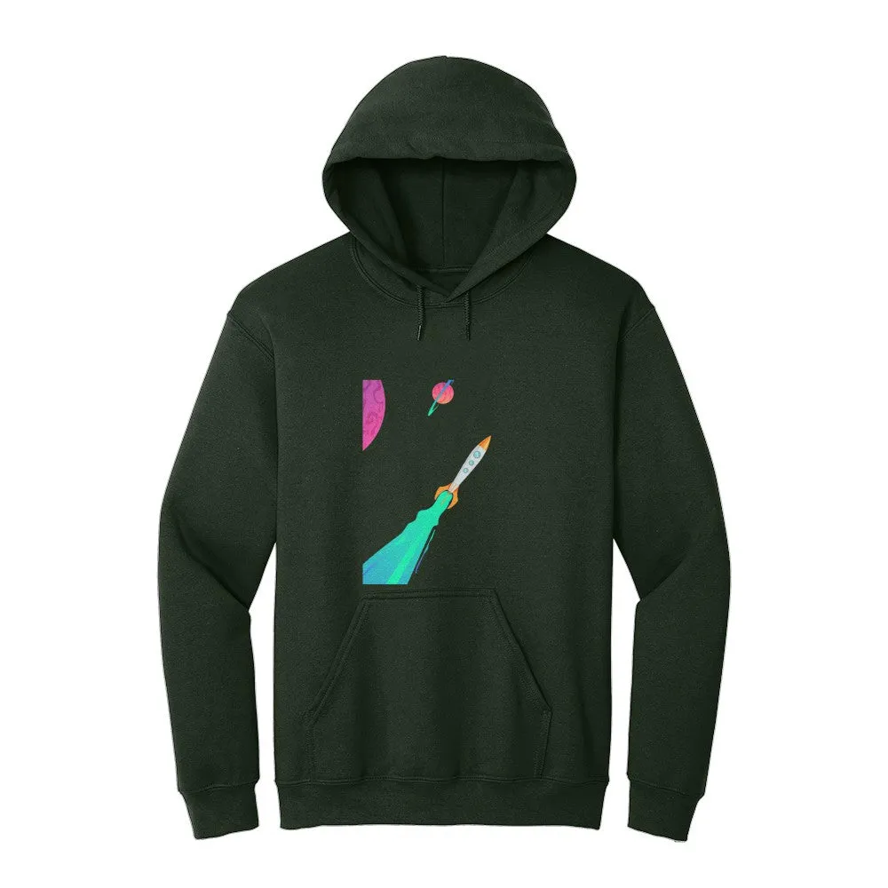 minimalist space hoodie