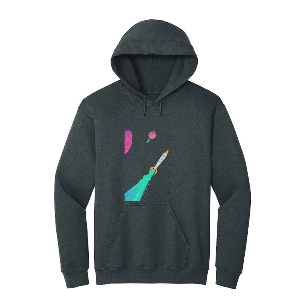 minimalist space hoodie