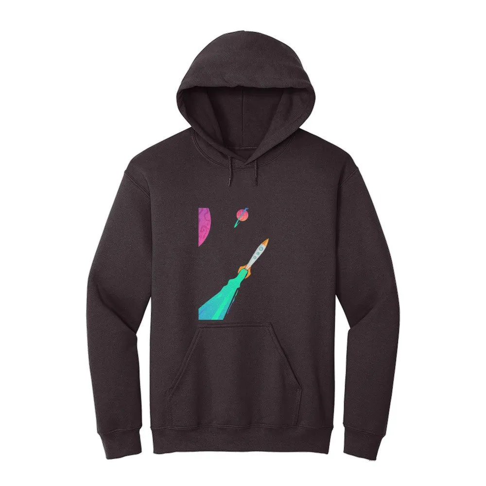 minimalist space hoodie