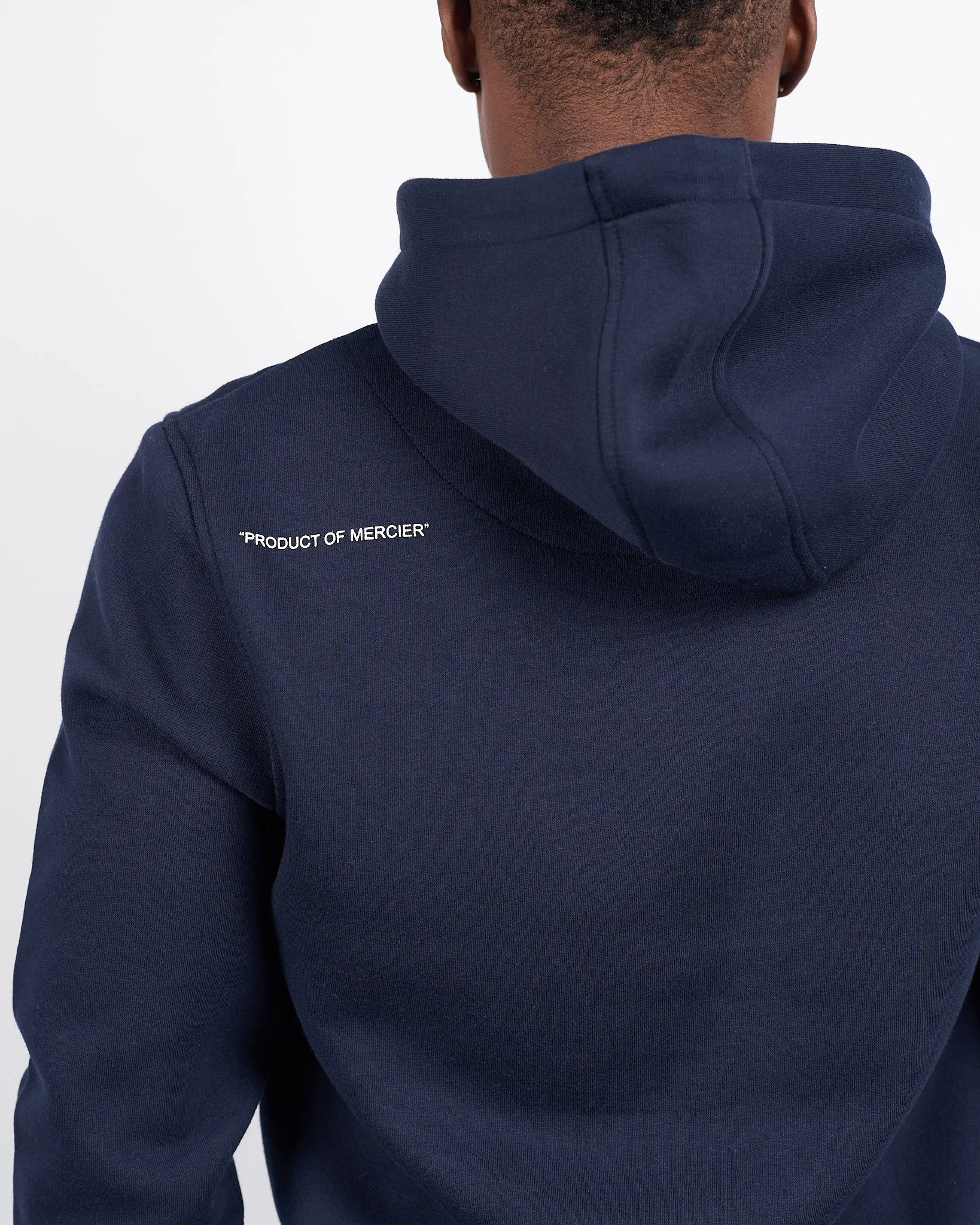 Navy Mercier OG Badge Hoodie