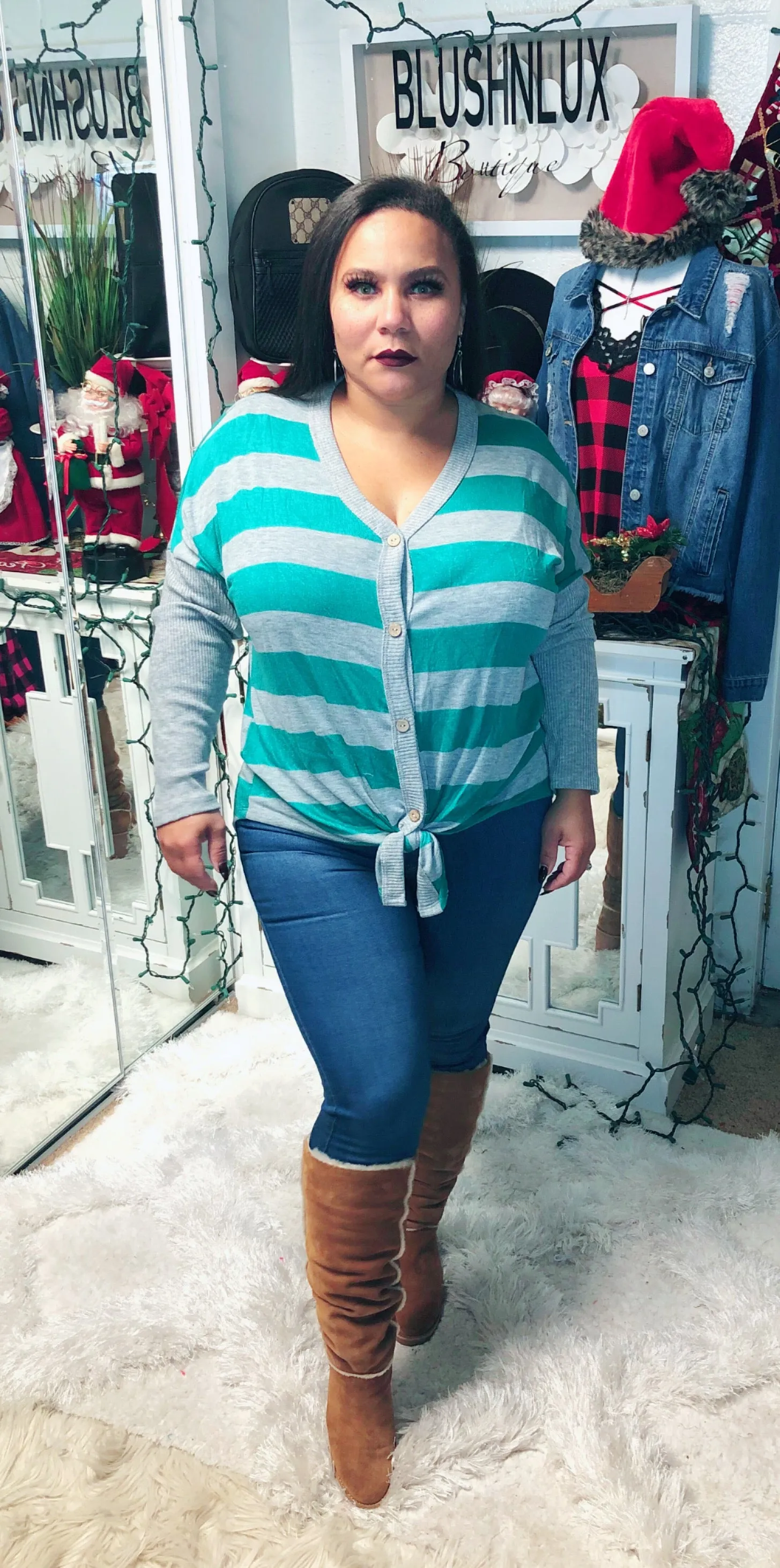 No Secrets Striped Top