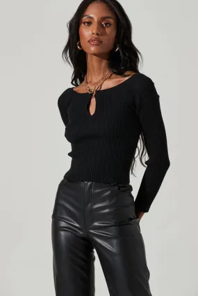 Philippa Chain Strap Sweater