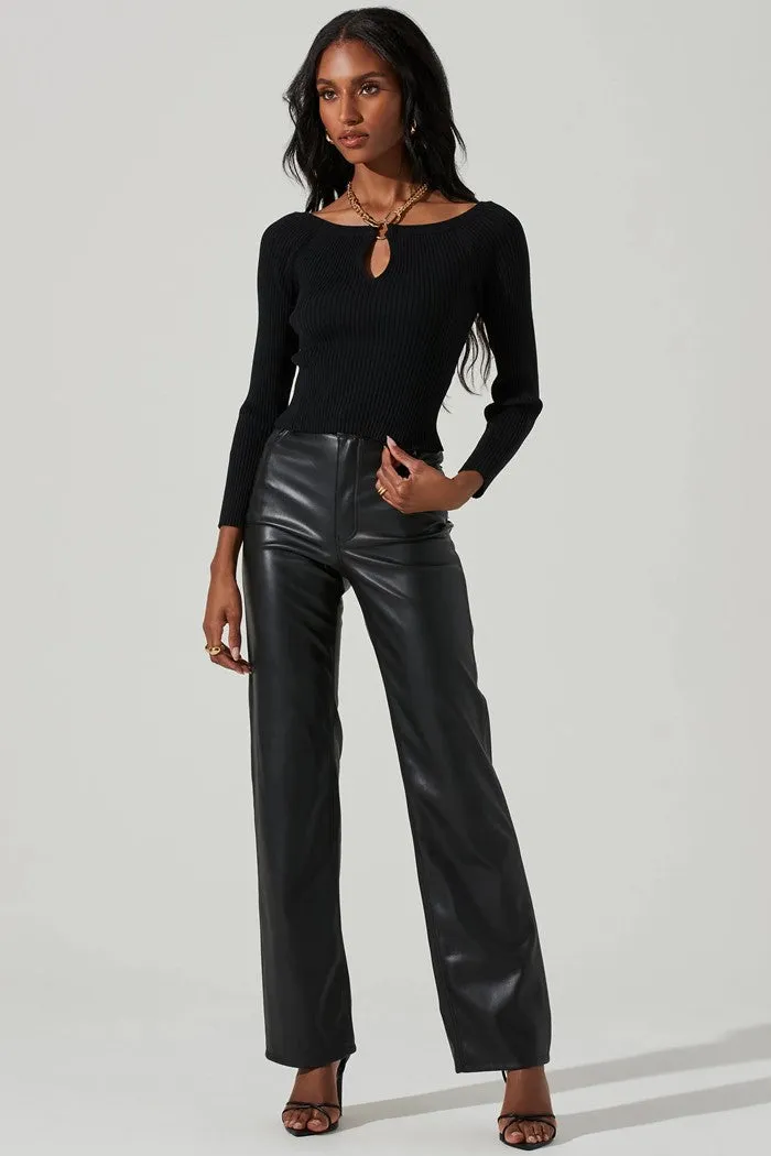Philippa Chain Strap Sweater