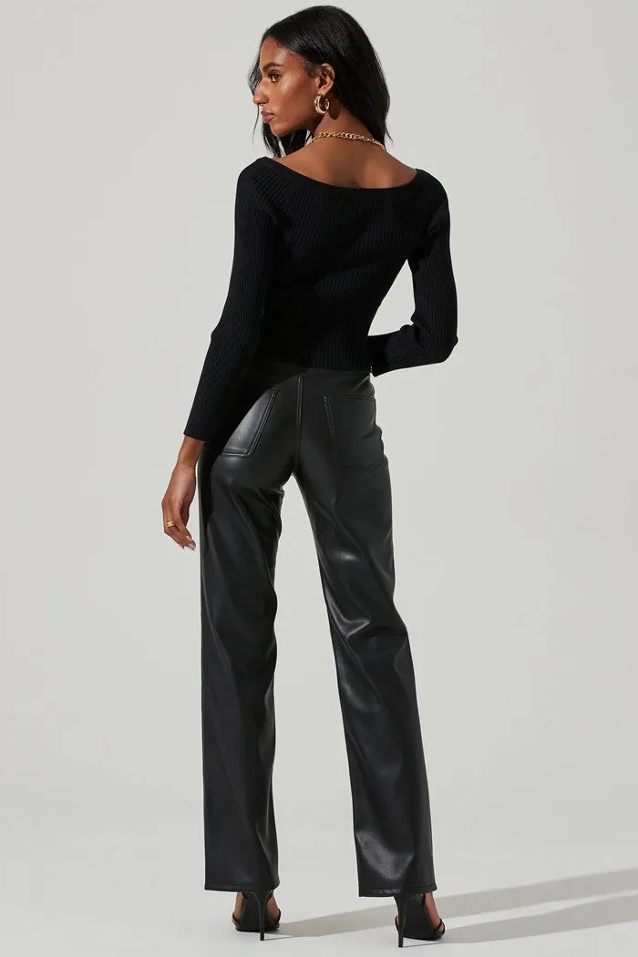 Philippa Chain Strap Sweater