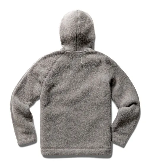 Reigning Champ Polartec Shearling Full Zip Hoody Quarry