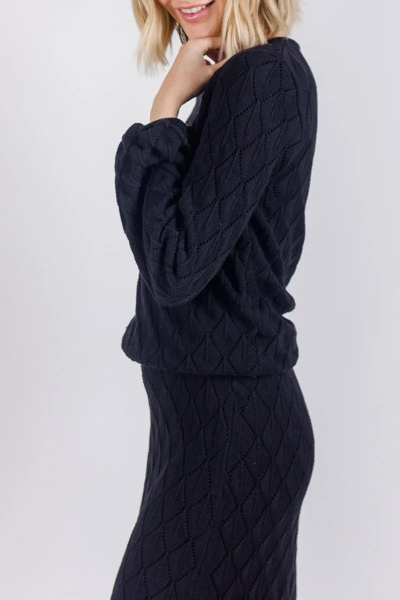 SABRINA TOP (BLACK)