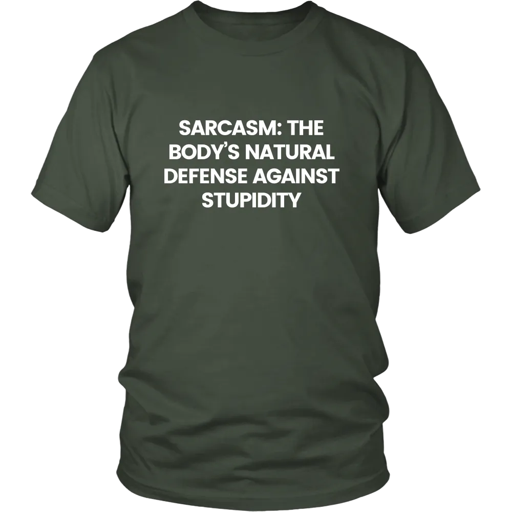 Sarcasm: The Body's Natural Defense Against Stupidity