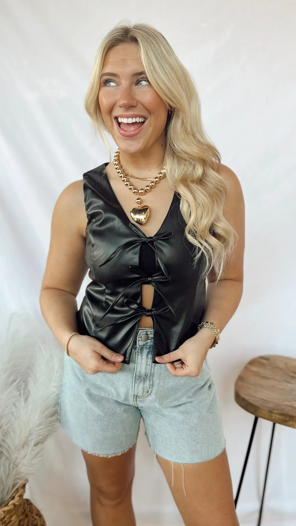 The Leather Vest
