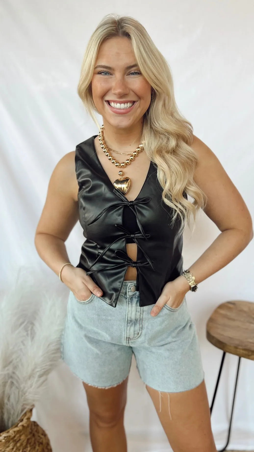 The Leather Vest