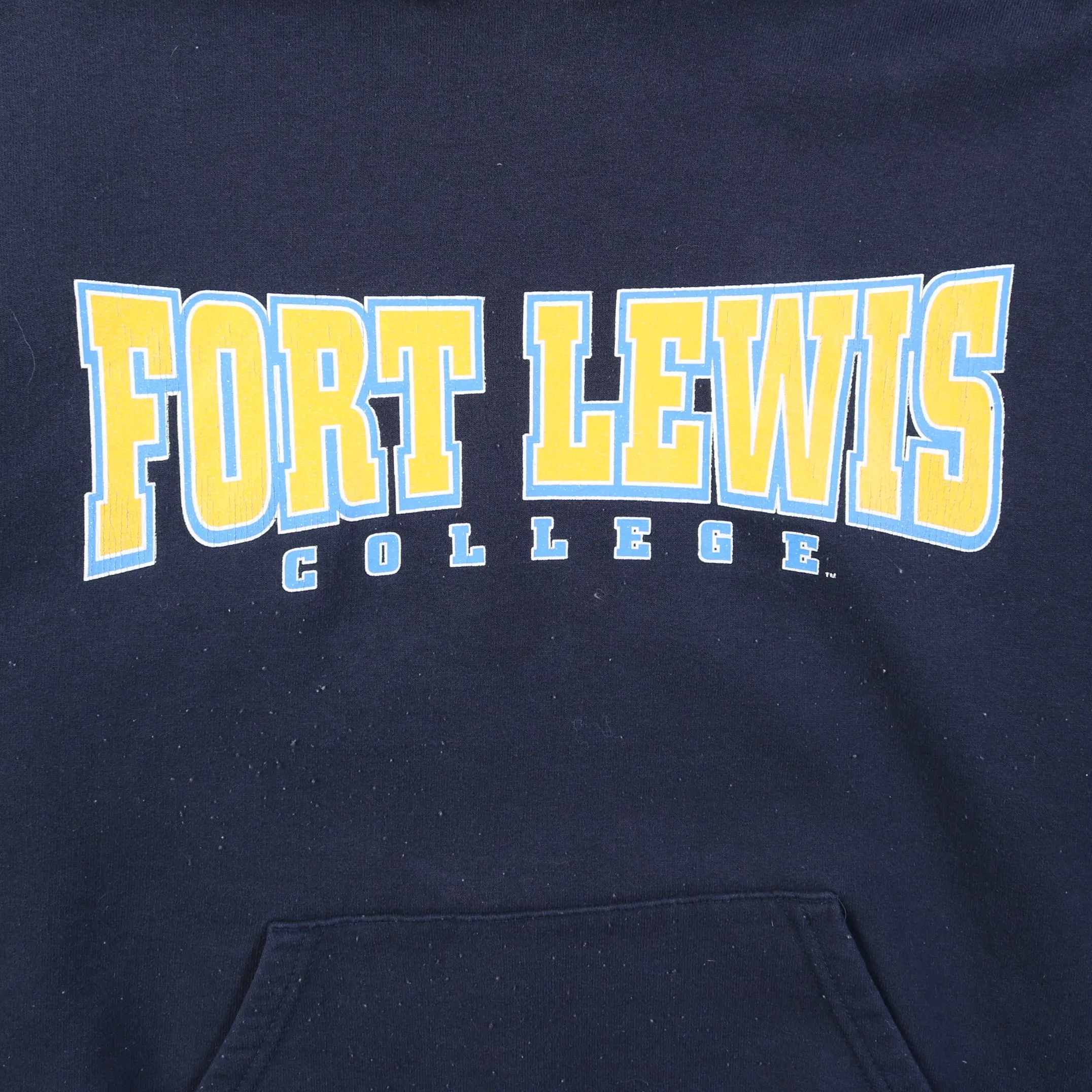 Vintage 'Fort Lewis' Champion Hooded Sweatshirt
