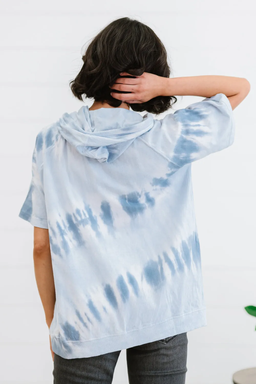 Watching Clouds Tie-Dye Hoodie