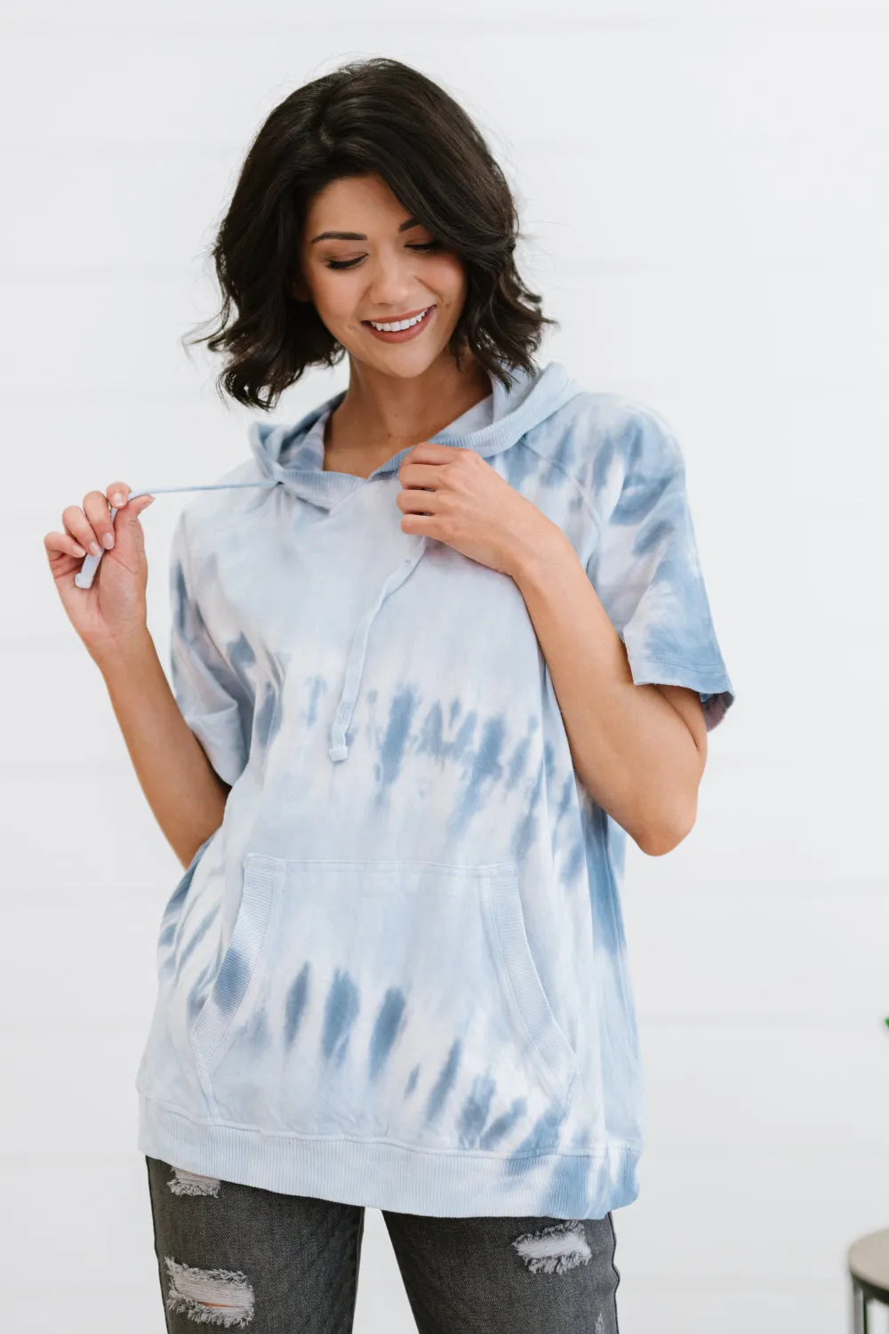 Watching Clouds Tie-Dye Hoodie