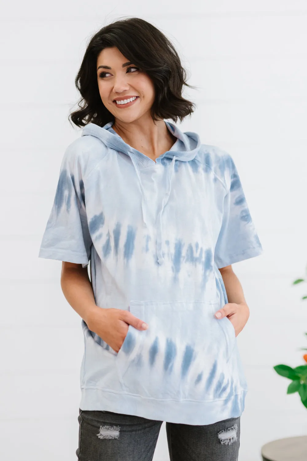 Watching Clouds Tie-Dye Hoodie
