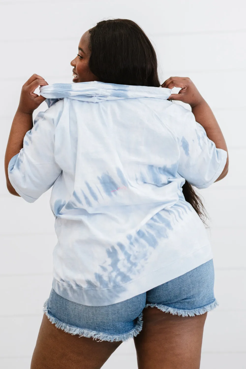 Watching Clouds Tie-Dye Hoodie